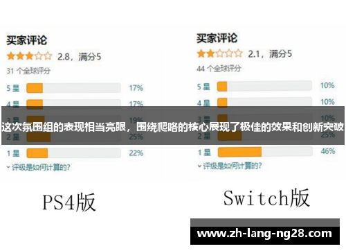 这次氛围组的表现相当亮眼，围绕爬咯的核心展现了极佳的效果和创新突破